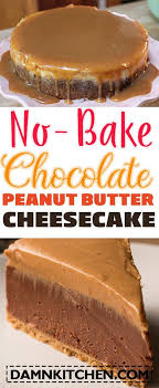 Video Cake Decorating Ideas No Bake Chocolate Peanut Butter Cheesecake Baking Peanut Butter Cheesecake Chocolate Peanut Butter Cheesecake