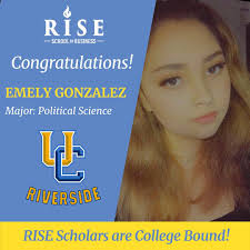 Our RISE graduate, Siomara Lopez, is