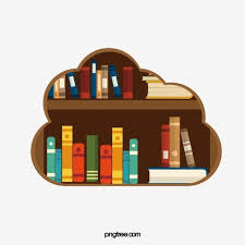 Hand Drawn Cartoon Polygon Library Bookshelf Illustration Library Clipart Flaky Clouds Library Png Transparent Clipart Image And Psd File For Free Download Library Bookshelves How To Draw Hands Illustration