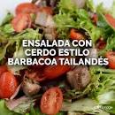 Resultado de imagen para "ensalada con cerdo"