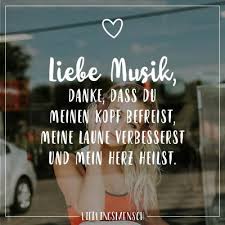 Visual Statements Liebe Musik Danke Dass Du Meine Kopf Befreist Meine Laune Verbesserst Und Mein Herz Heilst Spruche Zita Spruche Zitate Spruche Zitate