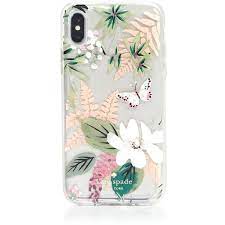 Kate spade new york spencer paper boats crossbody bag synthetic navy. Kate Spade New York Jeweled Botanical Clear Iphone X Case 53 Liked On Polyvore Featuring A Floral Iphone Case Pineapple Phone Case Iphone Cases Kate Spade