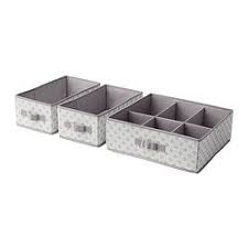 Ikea Svira Box Set Of 3 Helps You Organize Socks Belts And Jewelry In Your Wardrobe Or Chest Of Drawers Ikea Svira Ikea Storage Ikea