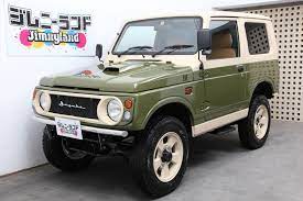 ジムニー ja22w カスタム no 636 ヴィンテージグリーン クリームツートン アメリカンver ジムニー専門店jimnyland ジムニーランド ジムニー 車 塗装 diy ジムニー カスタム