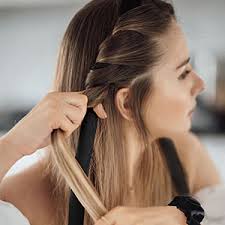 Amazon.com: Diadema de barra rizadora sin calor, rizadores de pelo durante  la noche, sin rizos de calor con pinzas para el cabello, rizos sin calor  para dormir en rodillos de pelo de