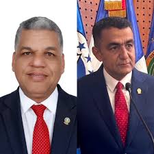 foto) Los diputados Ramón Emilio Goris y Jesús Batista Suriel.