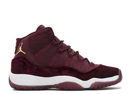 Air Jordan 11 Retro Gg Heiress Velvet Air Jordan 852625 650 Night Maroon Metallic Gold Night Maroon Jordan Shoes Girls Air Jordans Retro Sneakers Men Fashion