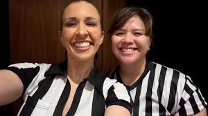 Referee Aubrey Edwards