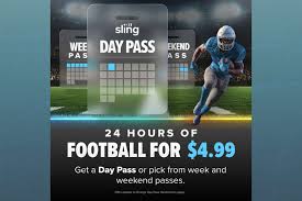 Sling TV's new flexible passes start at just $4.99