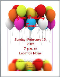 Ms Word Birthday Invitation Card Template Pin On Examples Invitation Templates Online