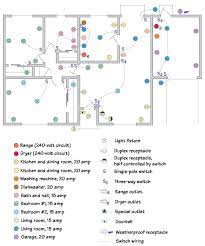 How To Map House Electrical Circuits Electrical Layout Home Electrical Wiring Electrical Wiring