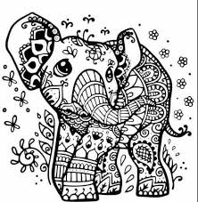 Baby elephant or even a cute spider, you will find many cute pictures that you will enjoy coloring. Olifantje Elephant Coloring Page Mandala Coloring Pages Mandala Coloring