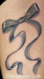 Some even add other symbols and relics of faith and hope along with the ribbon design. Full Color Brain Cancer Ribbon Tattoo By Dimas Reyes Tattoos