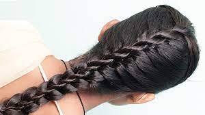 Different Hairstyle For Long Hair Girls Hairstyles For Party Wedding Long Hair Styles Hair Styles Easy Hairstyles