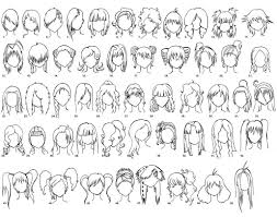 Pin On Drawing Anime hair is pretty easy to draw compared to real structured hair illustrations so only a little bit of training is needed with impressive results. pin on drawing