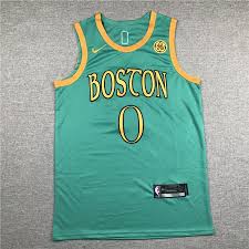 Which teams do you think had the best ones? 2020 Nba Men S Basketball Jerseys Boston Celtics 0 Jayson Tatum Jersey Embroidery City Edition Green Jersey Shopee Singapore