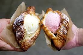 Dessert Filled Croissants Cafe Food Street Food Food