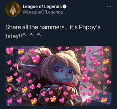 See more ideas about league memes, league, lol league of legends. League Of Legends Leagueoflegends Share All The Hammers It S Poppy S Bday Meme Video Gifs League Meme Legends Meme Share Meme Hammers Meme Poppys Meme Bday Meme