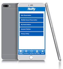 How to rent car in chicago. Rental Car App Thrifty