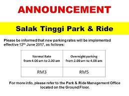 Park and ride sepang, selangor. Klia Ekspres Park Your Car At Salak Tinggi Park Ride And Hop On To Klia Transit You Ll Not Only Avoid The Hassle Of Rush Hour Traffic But Also Reduce The Carbon