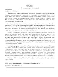 Walau bagaimanapun saya tidak boleh menjamin. Pt3 English Comprehension Composition Writing Cyberbullying Pet