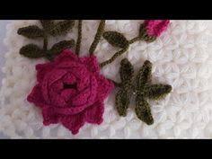 Tig Isi Gul Yapimi Muhtesem Orgu Gul Crochet Flower Youtube Tig Isleri Tig Isi Cicekler Guller