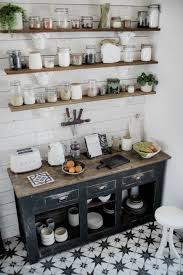 Home Brocante Cooked Rangement Mural Cuisine Etagere Murale Cuisine Deco Petite Cuisine