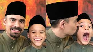 Potret Kompak Ashraf dan Noah Sinclair, Anak Semata Wayang BCL