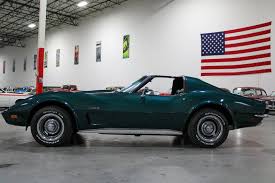 Image result for Blue Green 1973 Corvette