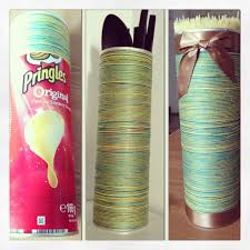 Pringels Can Be Usefull After All I Used It For A Spaghetti Organizer Basteln