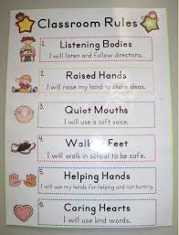 mrs gonzalezs kindergarten classroom rules