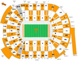 Neyland Stadium Seating Chart Google Search Tennessee