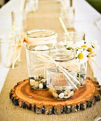 Rustic Sweet Yellow Summer Wedding Hostess With The Mostess Summer Wedding Centerpieces Wedding Centerpieces Mason Jars Water Wedding Centerpieces
