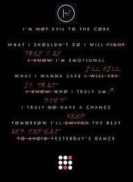S To The I To The M To The P Lyrics Blurryflce Twenty One Pilots Lyrics Twenty One Pilots One Pilots