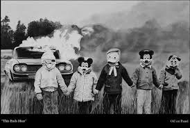 Black And White Paintings Of Re Imagined Photos Creepy Vintage Creepy Old Photos Creepy Photos
