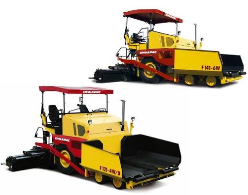 Dynapac F8W Asphalt Paver