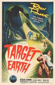 Target Earth Classic Sci Fi Movies Movie Posters Horror Posters