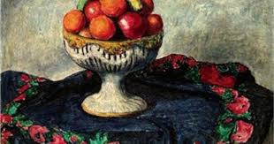 Still Life With Fruits Arthur Segal Still Life Fruit Still Life Painting