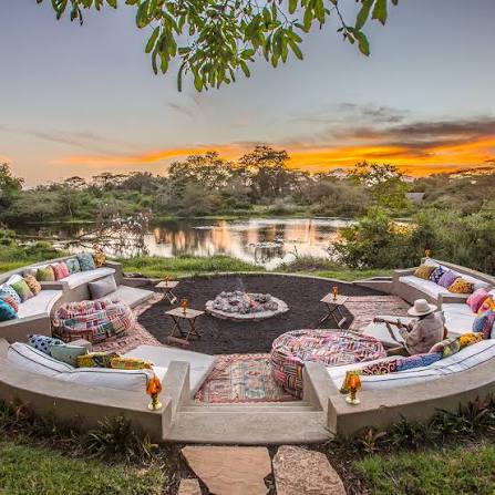 A gem located in Kenya's largest & oldest National Park, Tsavo West Finch  Hattons Luxury Tented Camp! A luxury camp in the heart of Tsavo with  amazing views of Chyulu Hills. Boasting