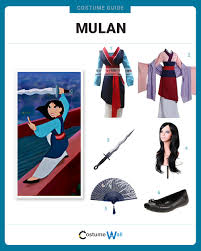 Dress Like Mulan Halloween Costumes For Teens Girls Cartoon Outfits Mulan Halloween Costume