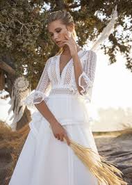 Brautkleid langarm brautkleid weiß brautkleid schlicht brautkleid vintage langarm hochzeit hochzeitskleid spitze vintage elegantes hochzeitskleid kleidung lange ärmel. Boho Hippie Brautkleid Trompetenarmel Lange Armel Spitze Brautmode Braut Einzigartiger Brautkleid