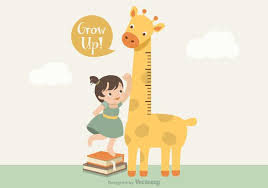 Vector Giraffe Growth Chart Download Free Vectors Clipart