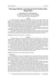 Analisis trend (materi x : Http Ojs Stmik Banjarbaru Ac Id Index Php Progresif Article Download 210 197