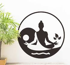 From a unique print to add extra personality to your office to a statement living room painting, let us help you find the right art for you. Meditating Buddha Living Room Wall Decor Tenstickers