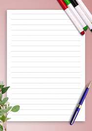The present trend of creating ruled document in word is very popular with all the sections of society. Download Printable Lined Paper Template 7mm Pdf