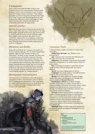 The Camazotz A Race Of Blind Underdark Dwelling Bats Unearthedarcana Dungeons And Dragons Races Dnd Races Dungeons And Dragons Classes