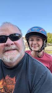 One more grandchilds first trip out 🏍 ❤️