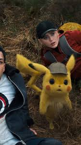 Pokemon Detective Pikachu Tim Goodman Lucy Stevens 4k Wallpaper 26