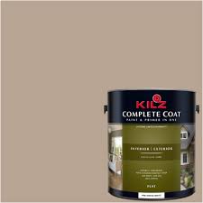 Each kit contains all necessary tools and covers 35 sq. Iced Mocha Kilz Complete Coat Interior Exterior Paint Primer In One Ll200 Walmart Com Walmart Com