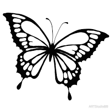 Ink Butterfly Acrylic Block By Artstudio88 Acrylic Artstudio88 Block Butterfly Butte Butterfly Printable Butterfly Coloring Page Butterfly Stencil